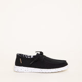 Hey Dude Shoes Women’s Wendy Shoes in Black Odyssey