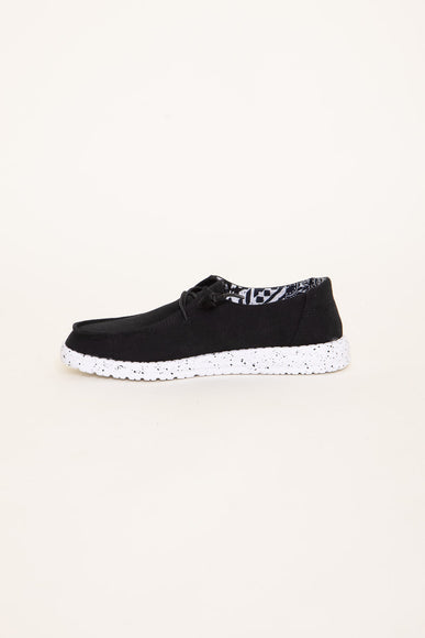Hey Dude Shoes Women’s Wendy Shoes in Black Odyssey alternate photo