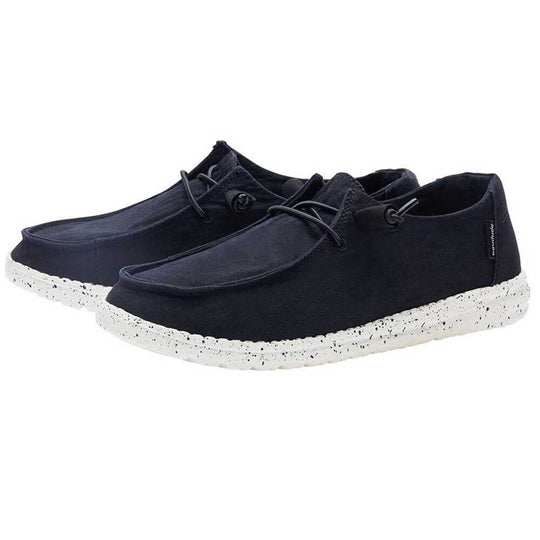 Hey Dude Shoes Women’s Wendy Linen Shoes in Black 