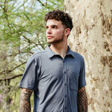 WearFirst All Day Performance Shirt for Men in Naval