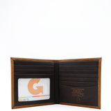 Ariat Bi-Fold Embroidered Wallet in Brown