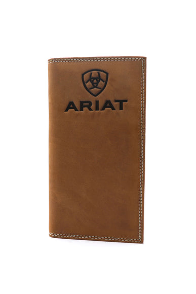 Ariat Rodeo Embroidered Wallet in Brown