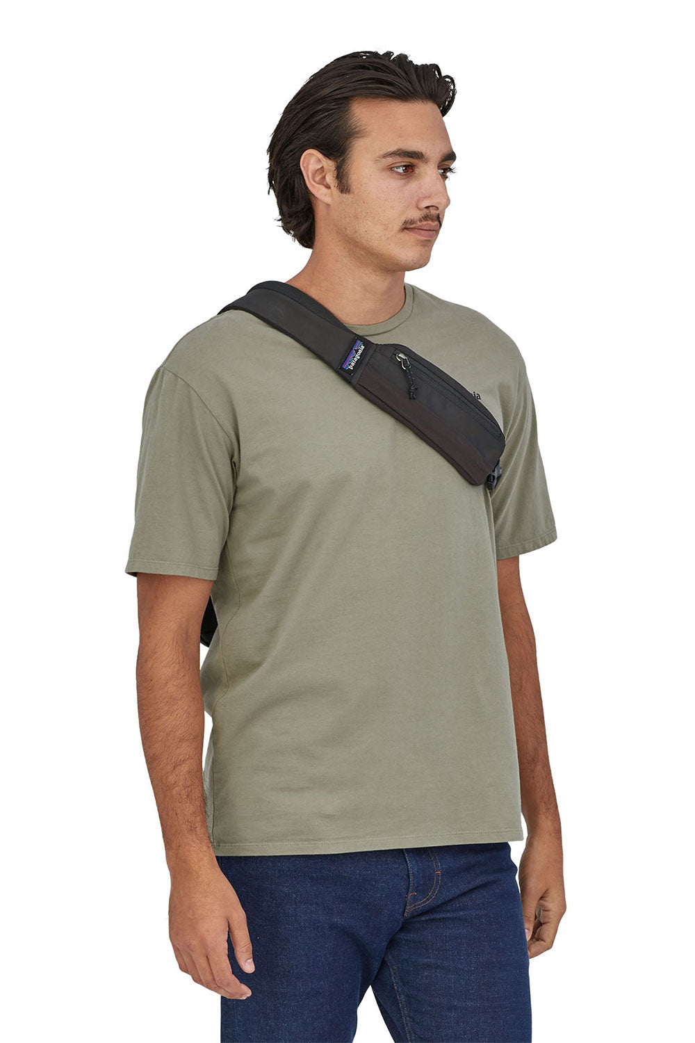 Patagonia atom sling grey online