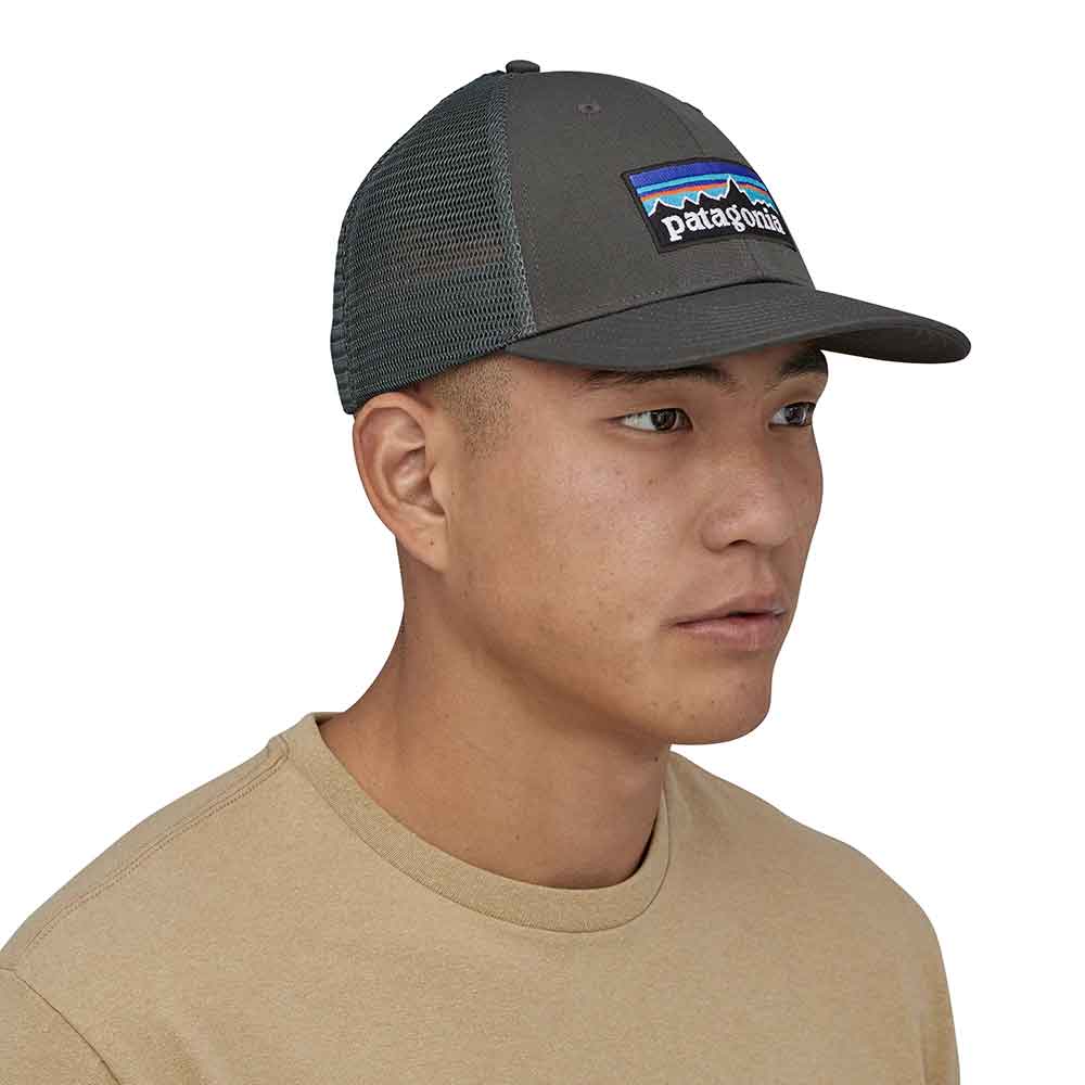 Gray top patagonia hat