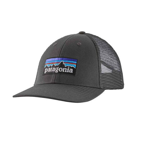 Patagonia P6 LoPro Trucker Hat in Forge Grey