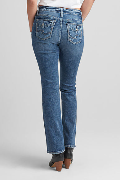 Silver Jeans 31” Elyse Mid Rise Slim Bootcut Jeans for Women