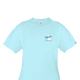 Simply Southern Delaware Short Sleeve T-Shirt for Women in Ice Blue  alternate photo