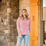 Simply Southern Simply Soft Pullover for Women in Pink