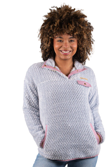 Simply Southern Simply Soft Pullover for Women in Blue 1