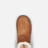 Sorel Nakiska Slipper Booties for Women in Brown