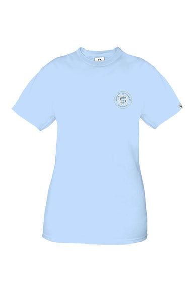 Womens Plus Size Simply Southern Plus Size Yeehaw Ya’ll T-Shirt for Women in Blue