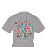 Plus Size Simply Southern Plus Size Girl’s Best Friend T-Shirt for Women in Grey