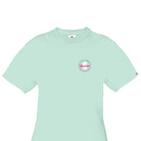 Simply Southern T Shirts Womens Mississippi T-Shirt for Women in Breeze Blue
