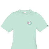 Simply Southern Youth T-Shirt Mississippi T-Shirt for Girls in Breeze Blue