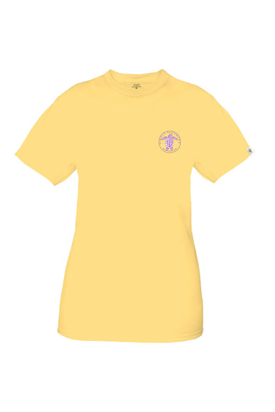 Womens Simply Southern Tees Thick Thighs T-Shirt for Women in Yellow