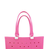 Simply Southern Large Waterproof Tote Bag in Watermelon Pink