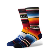 Stance Current ST Crew Socks in Red