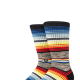 Stance Southbound Crew Socks for Men in Grey Multi