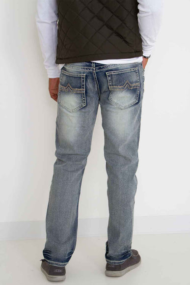 True Luck Miles Straight Distressed Jeans for Men