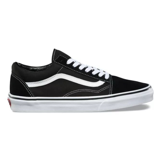 Vans Old Skool Sneakers in Black/White | VN000D3HY28 – Glik's