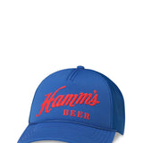 American Needle Hamm’s Beer Foam Trucker Hat for Men in Blue