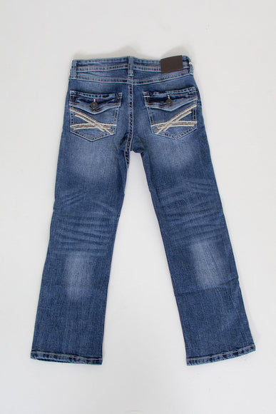 Axel Jeans Kevin Flap Slim Boot Jeans for Boys