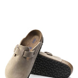 Birkenstock Boston Soft Footbed Oiled Leather Clogs for Men in Tobacco Brown
