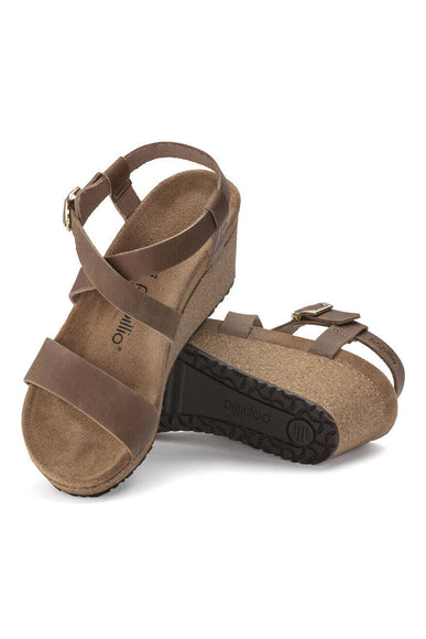 Papillio by Birkenstock Sibyl Wedges for Women in Brown