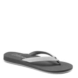 Cobian Fiesta Skinny Bounce Flip Flops for Women in White Glitter