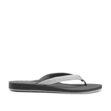 Cobian Fiesta Skinny Bounce Flip Flops for Women in White Glitter