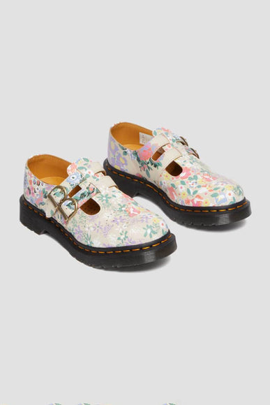 Dr. Martens 8065 Mary Jane Shoes for Women in Floral Beige