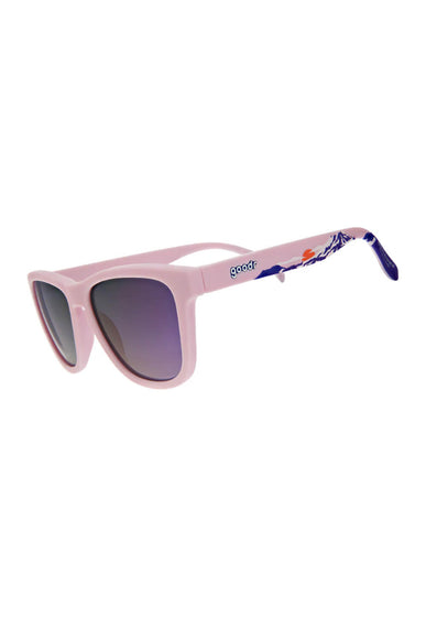 Goodr Mount Rainier National Parks Sunglasses in Pink