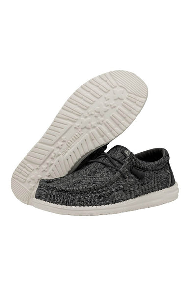 Hey Dude Shoes Men’s Wally Ascend Woven Shoes in Abyss