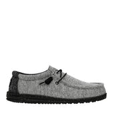 Hey Dude Shoes Men’s Wally Stretch Poly Shoes in Dark Web