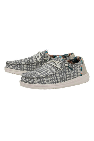 Hey Dude Shoes Women’s Wendy Boho Shoes in Embroidery Grey