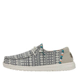 Hey Dude Shoes Women’s Wendy Boho Shoes in Embroidery Grey