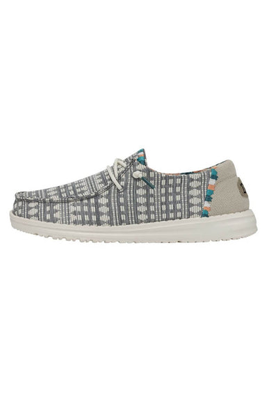 Hey Dude Shoes Women’s Wendy Boho Shoes in Embroidery Grey