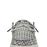 Hey Dude Shoes Women’s Wendy Boho Shoes in Embroidery Grey