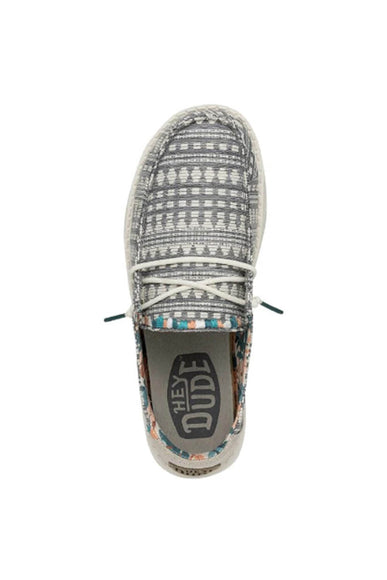 Hey Dude Shoes Women’s Wendy Boho Shoes in Embroidery Grey
