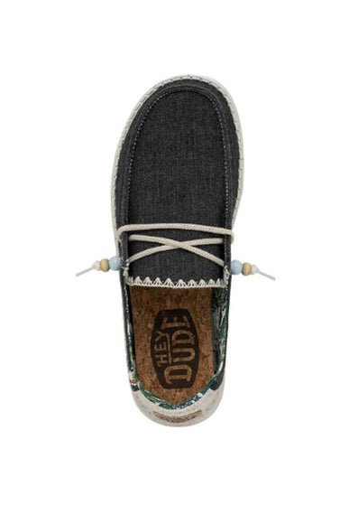 Hey Dude Shoes Women’s Wendy Fringe Shoes in Carbon
