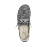 Hey Dude Shoes Women's Wendy Sox Shoes in Micro Dark Grey 3