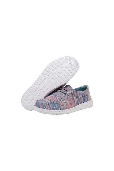 Hey Dude Shoes Women's Wendy Sox Shoes in Sunset Pink 2