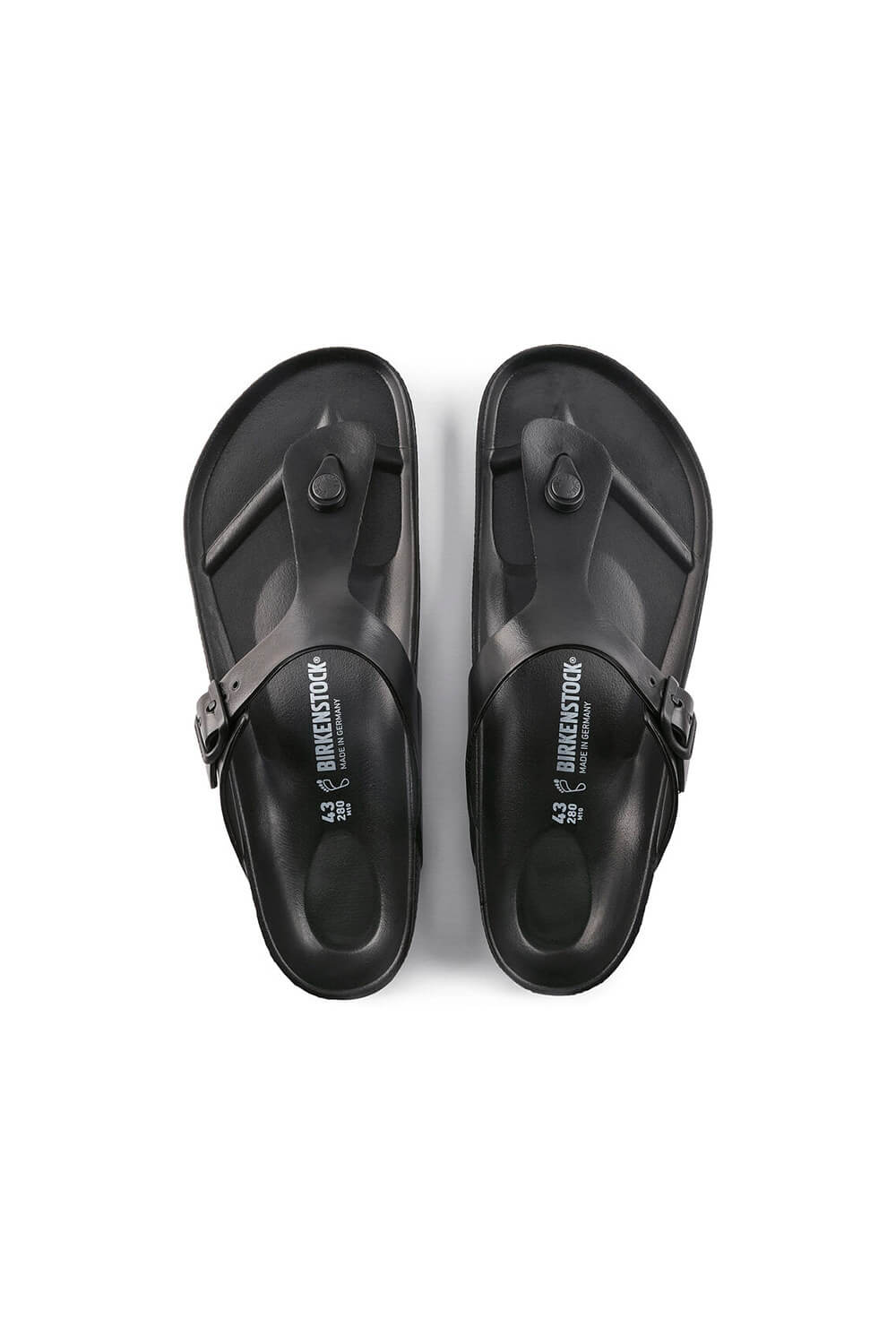 Månens overflade Nerve ustabil Birkenstock Gizeh EVA Sandals for Women in Black | 128201 – Glik's