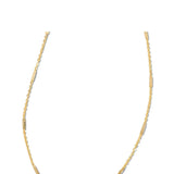 Kendra Scott Framed Elisa Dark Blue Gold Pendant Necklace