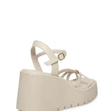 Madden Girl Vaultt Platform Wedges for Women in Taupe