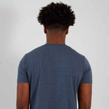 Basic Crewneck T-Shirt for Men in Indigo Blue