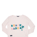 Simply Southern Everyday Babe Sweater for Women in White