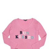 Simply Southern Everyday Sunkissed Sweater for Women in Pink