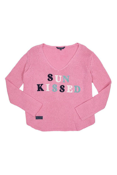 Simply Southern Everyday Sunkissed Sweater for Women in Pink