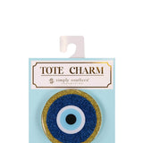 Simply Southern Eye Tote Charm in Blue